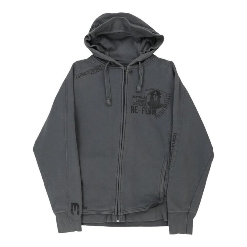 Vintage Grey Catbalou Hoodie
